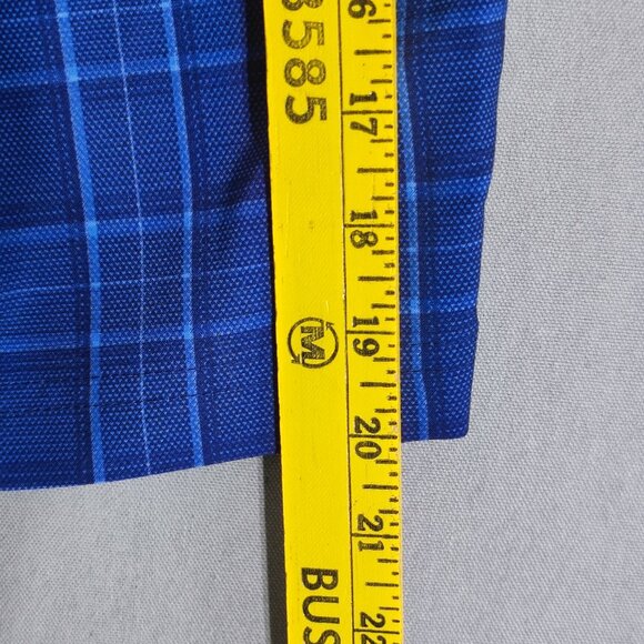 Ben Hogan golf shorts men's size 34 blue colour chequered pattern - Picture 8 of 10